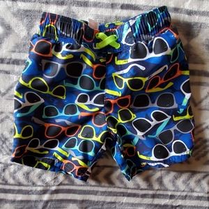 Cat&Jack sunglasses print swim trunks